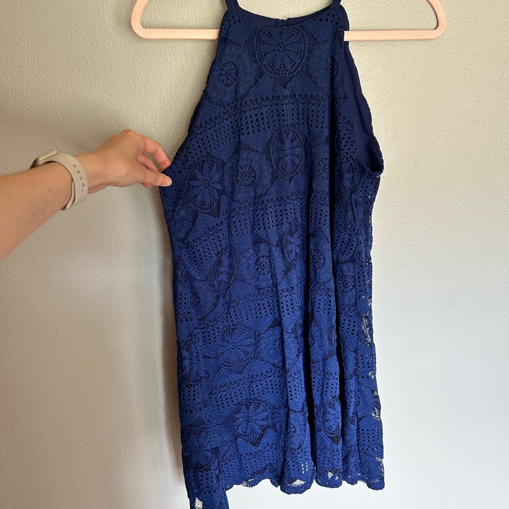 Francescas navy short dress - Picture 4 of 7